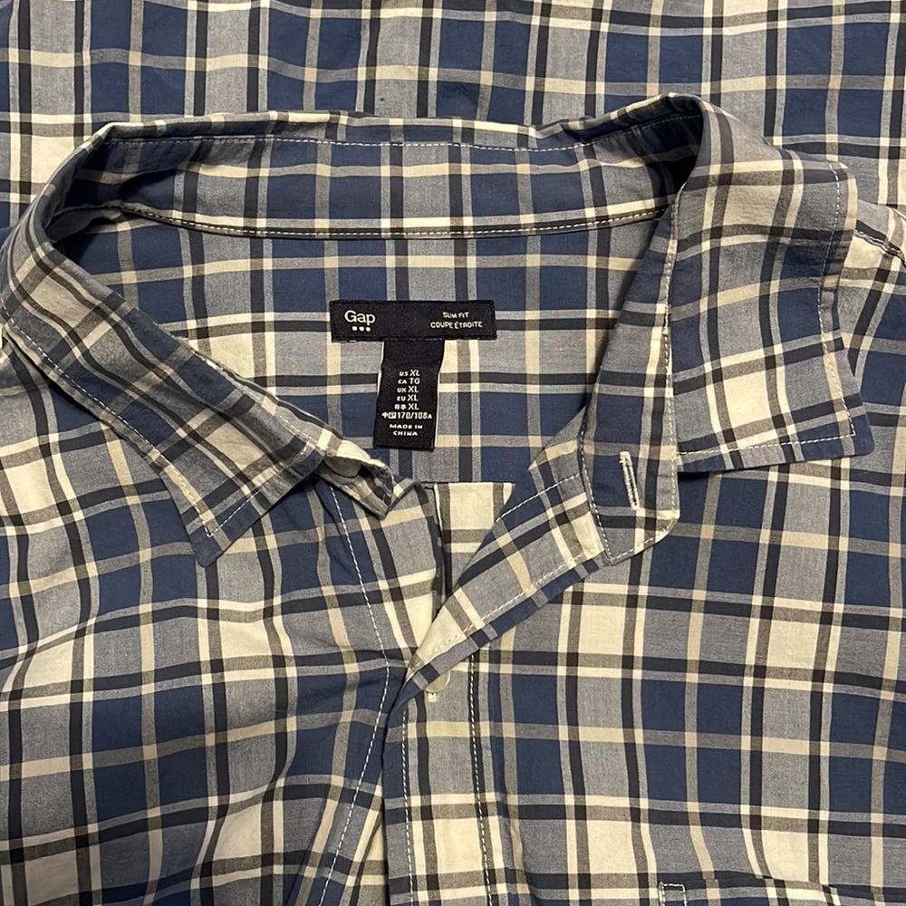 Gap Mens Casual Slim Fit Shirt